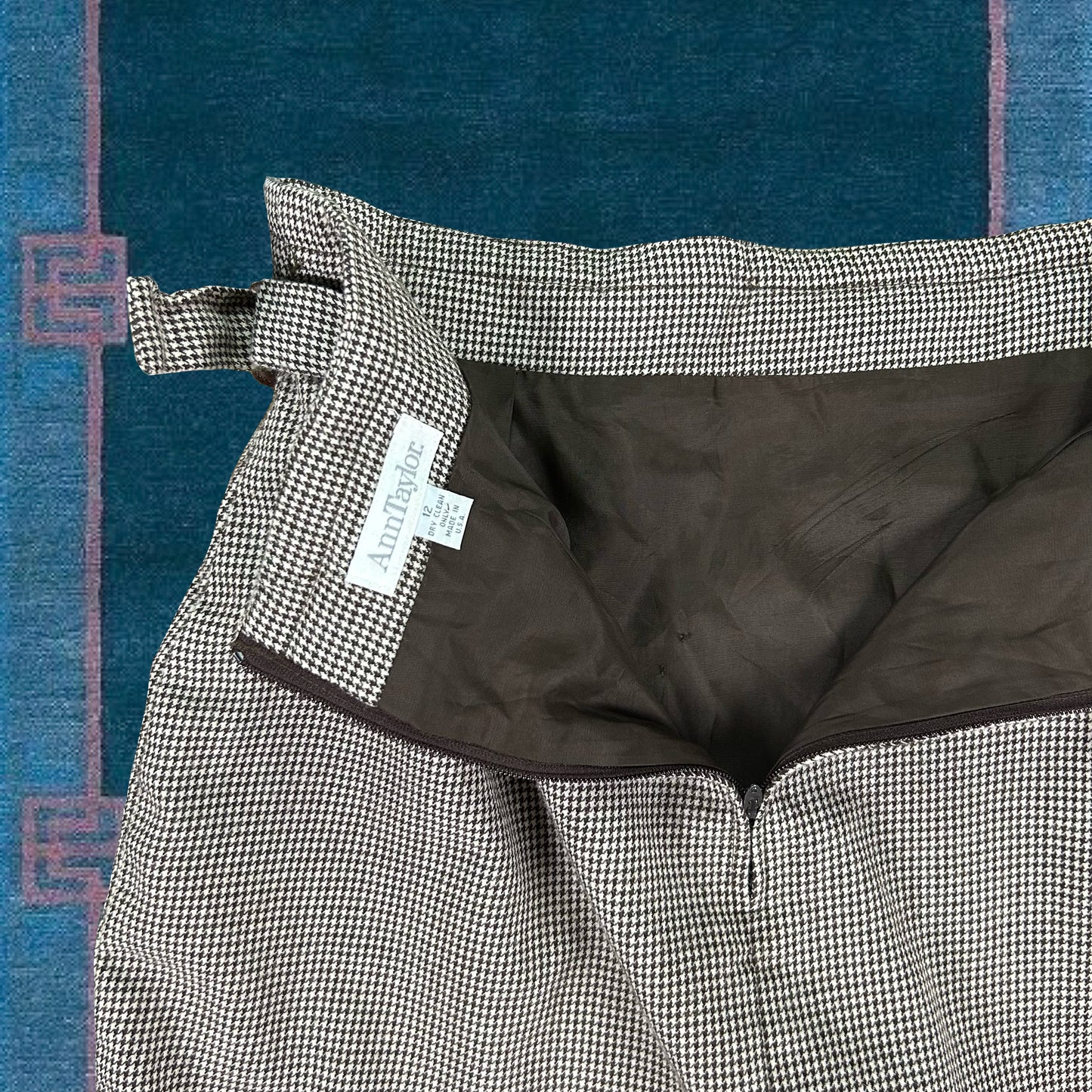 1990's Wool Houndstooth