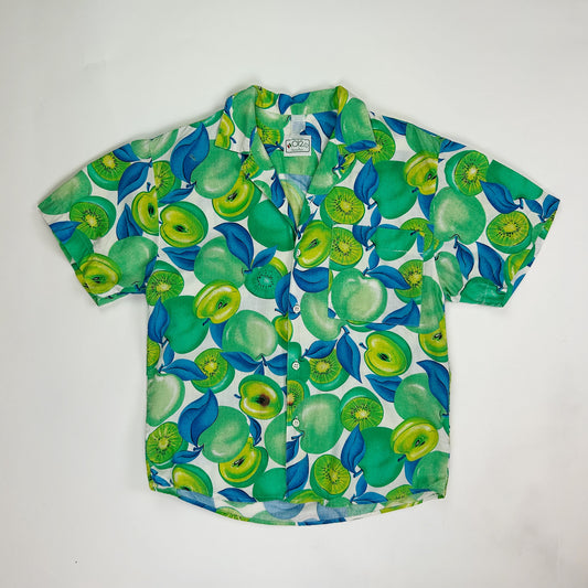 1990's Fruit Button Up