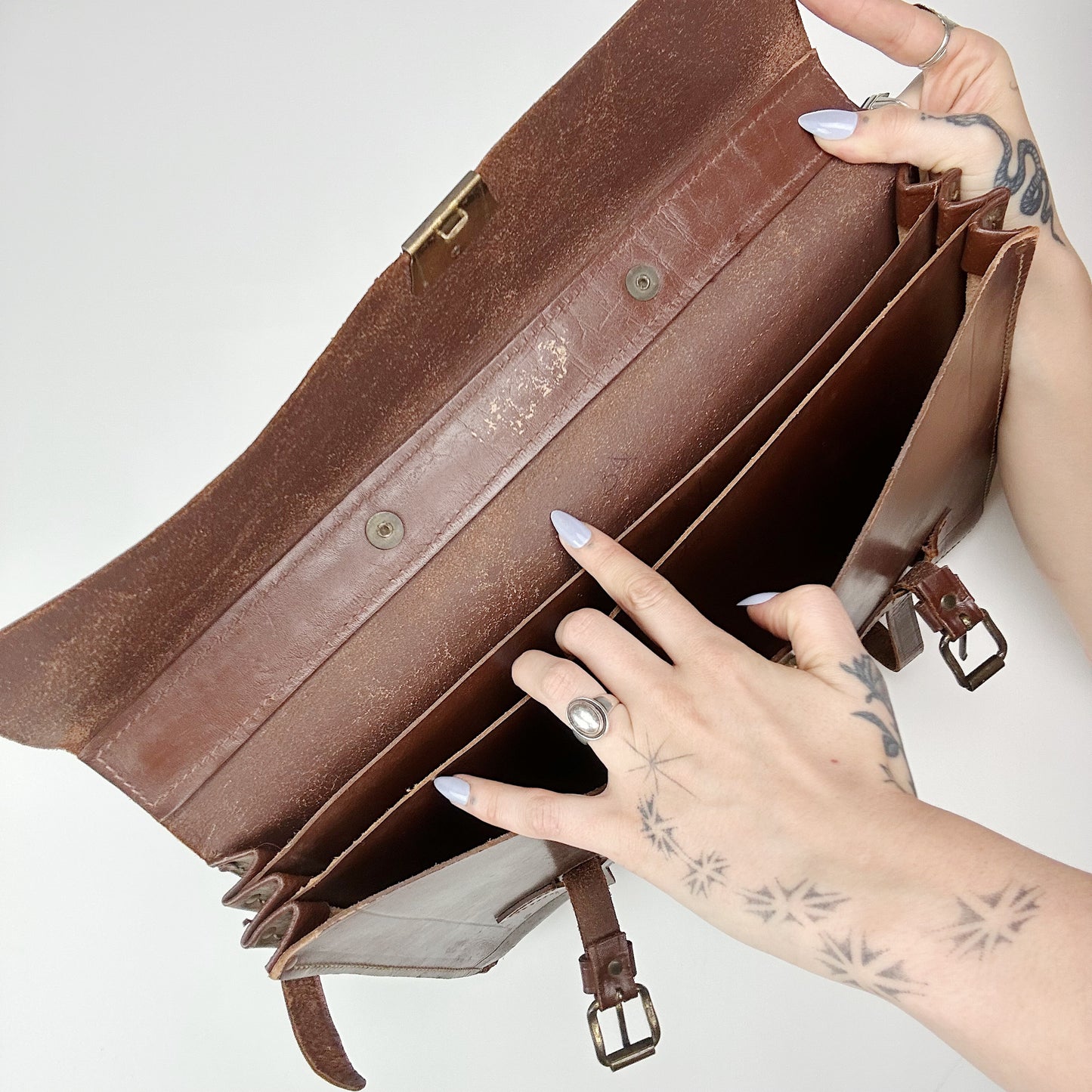 1970's Leather Briefcase