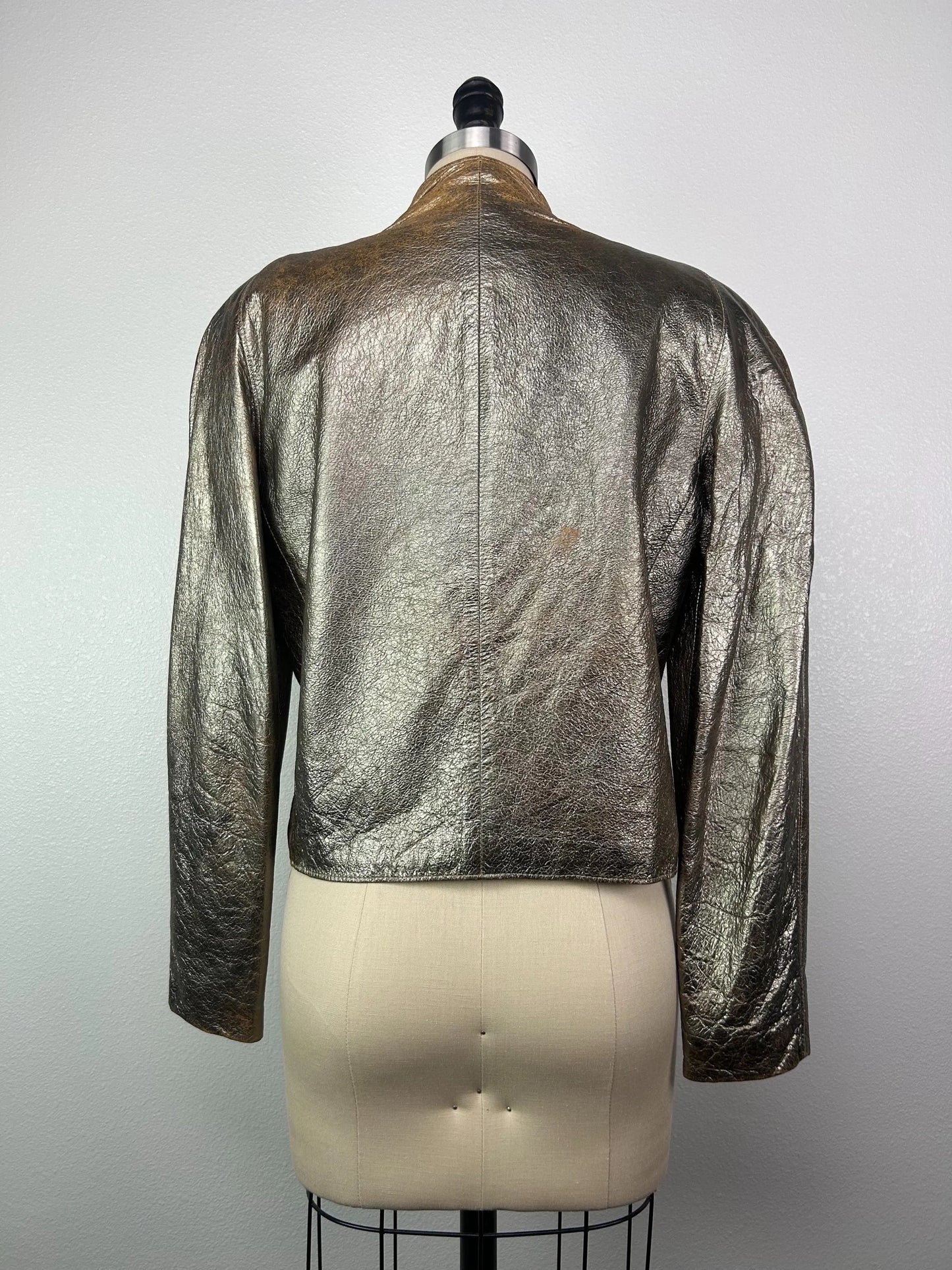 1970's Metallic Leather Jackets