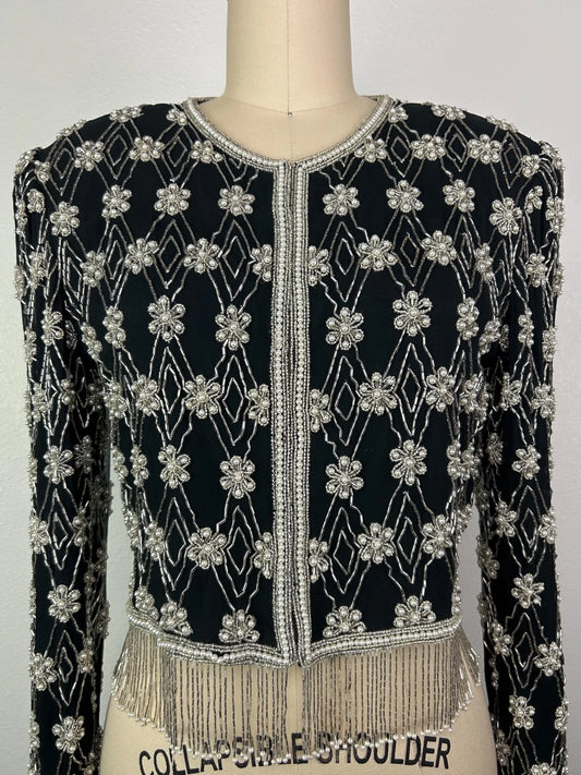 1980's Beaded Evening Jacket