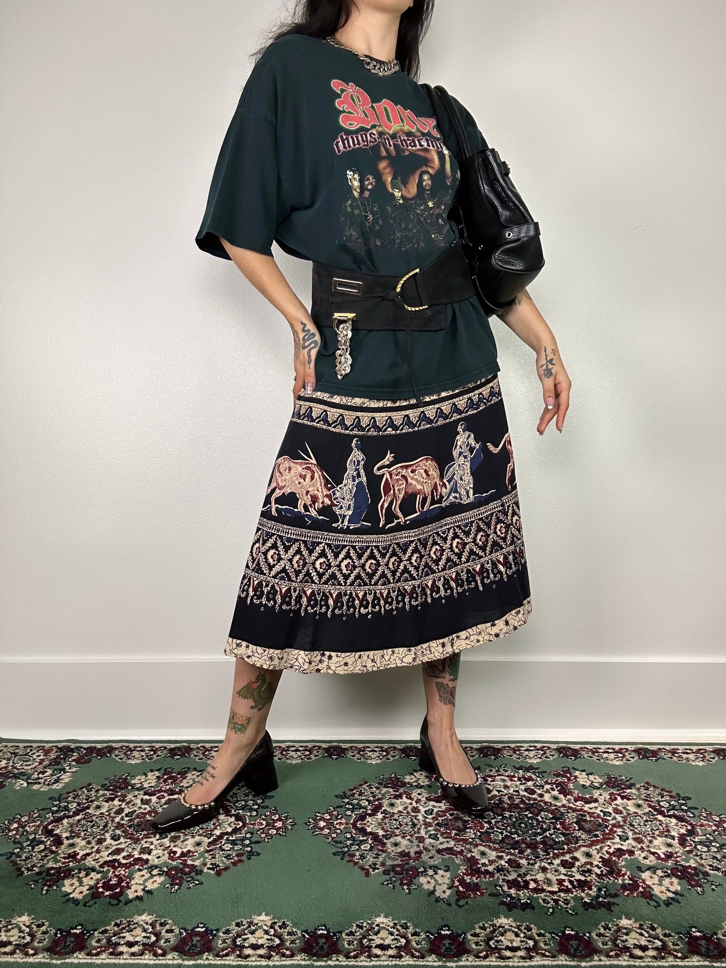 1970's Cowgirl Wrap Maxi