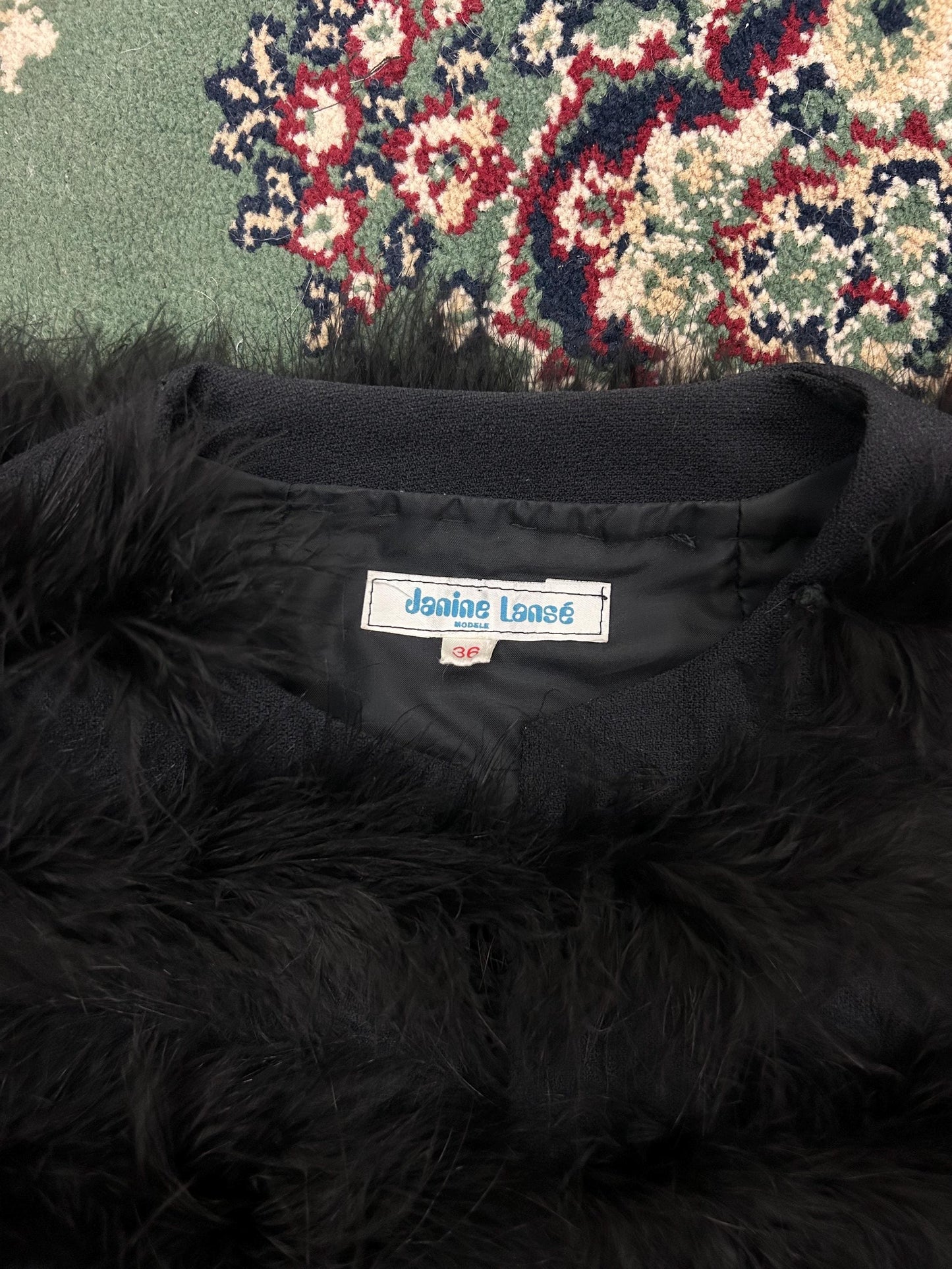 1970's Maribu Feather Jacket