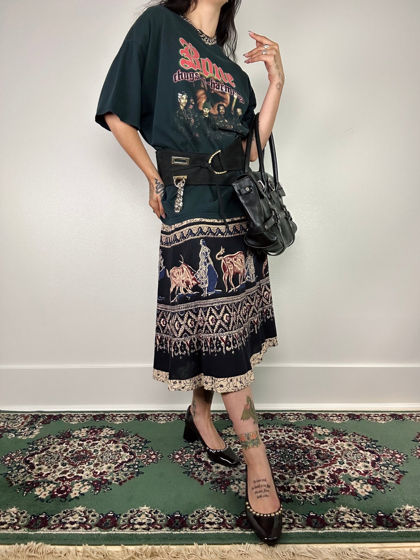 1970's Cowgirl Wrap Maxi