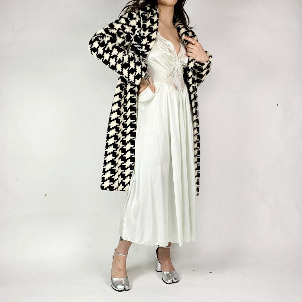 1990's Houndstooth Coat