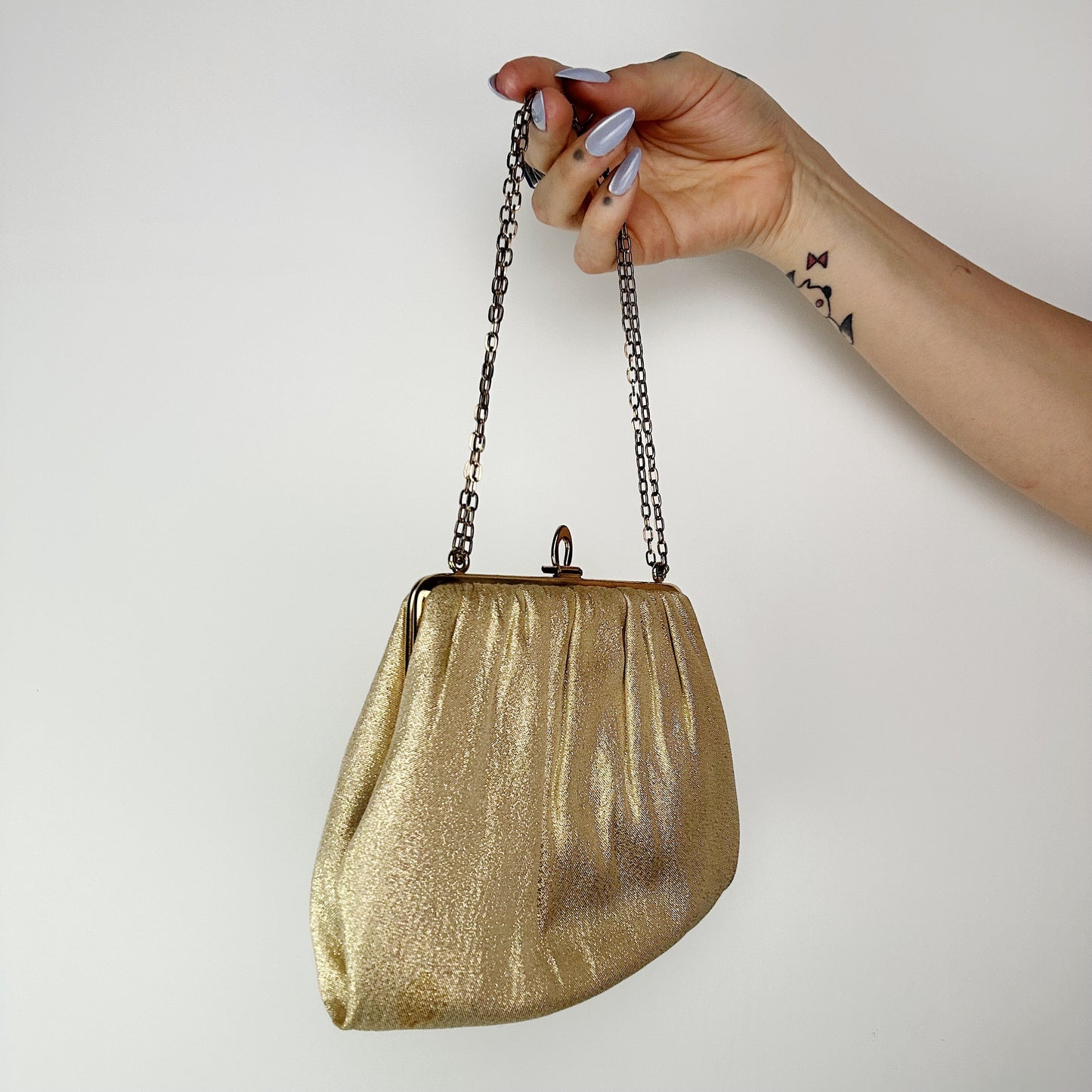 1960's Metallic Gold Purse