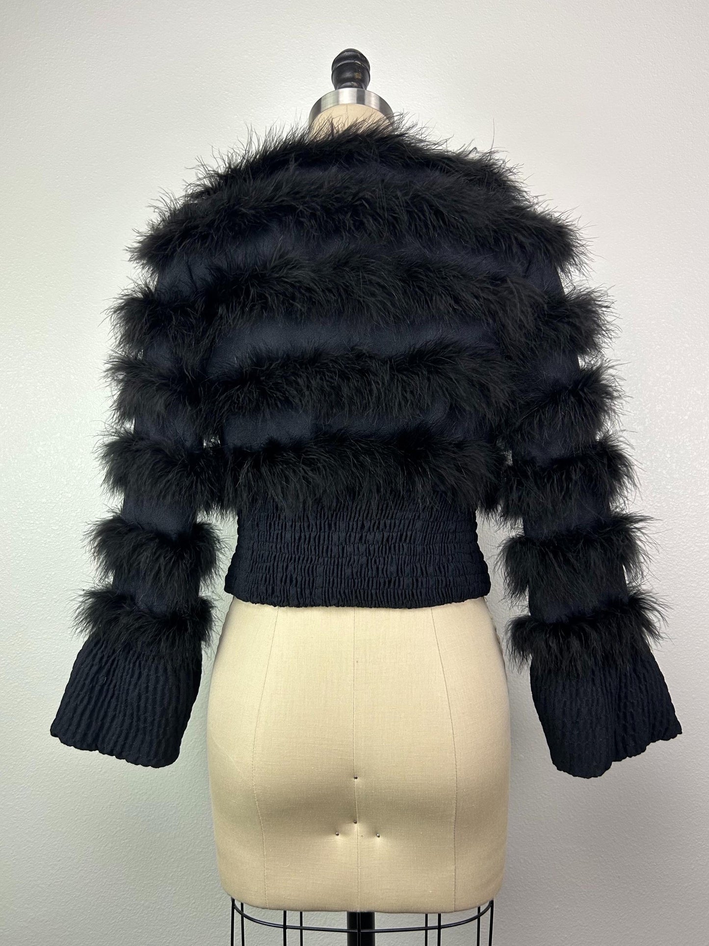 1970's Maribu Feather Jacket