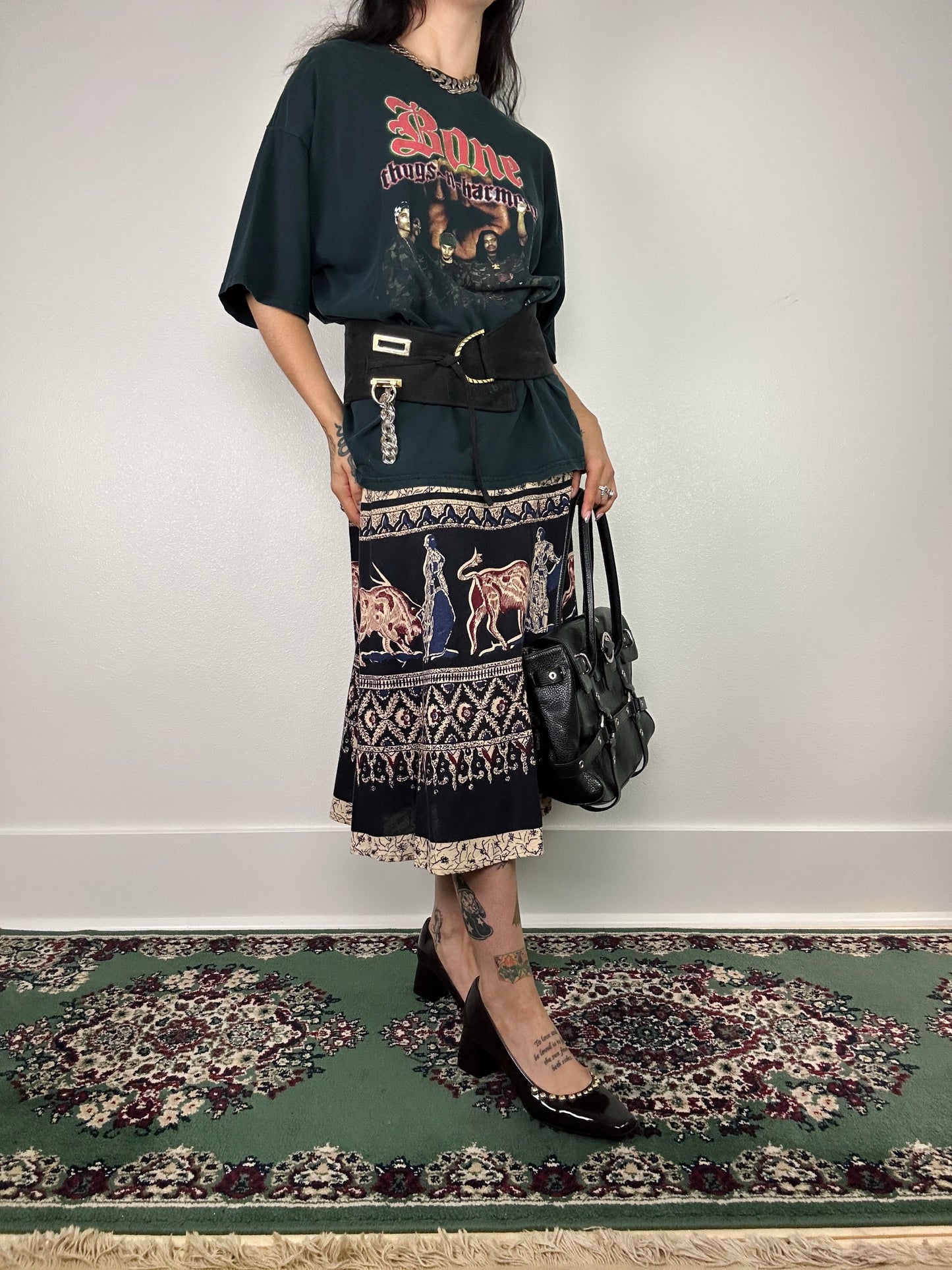 1970's Cowgirl Wrap Maxi