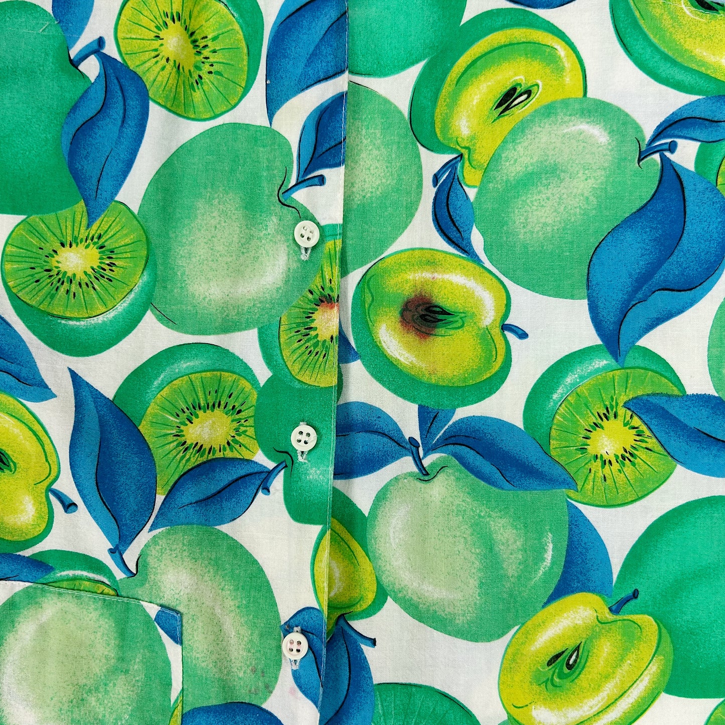 1990's Fruit Button Up