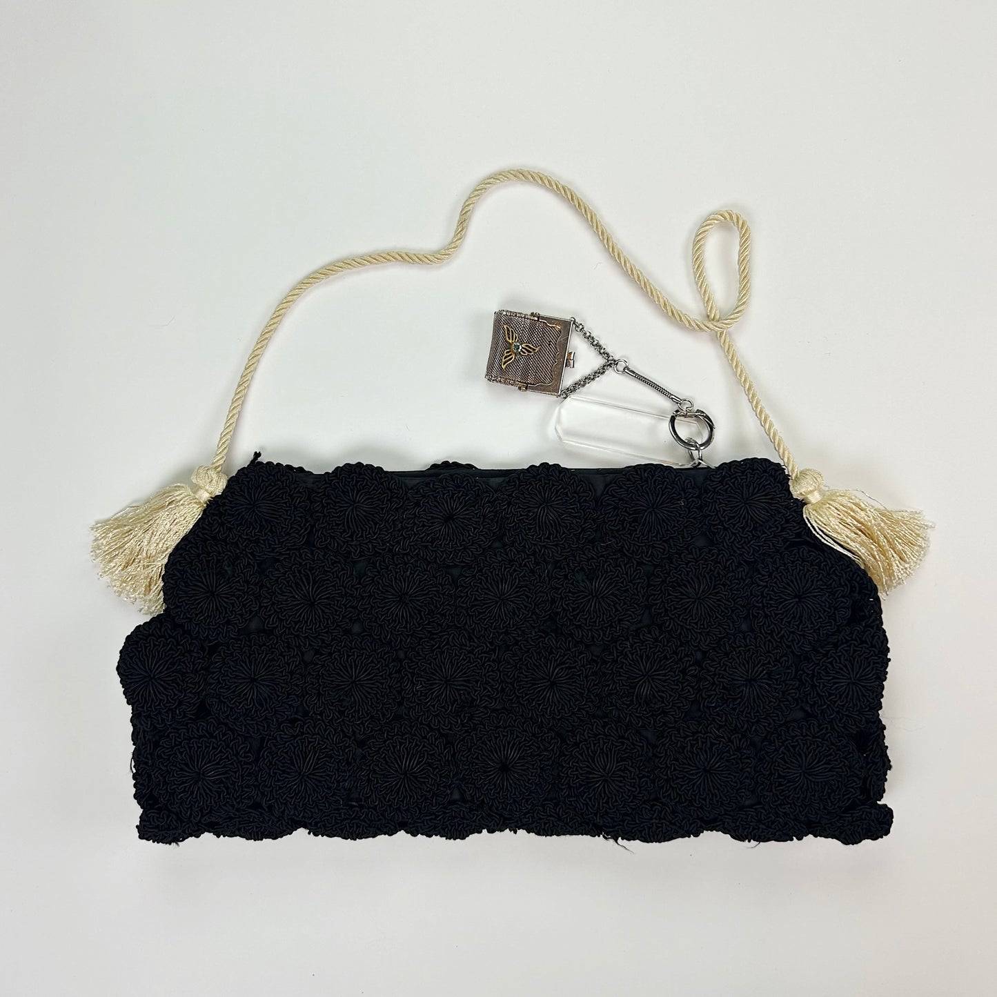 1950's Black Clutch