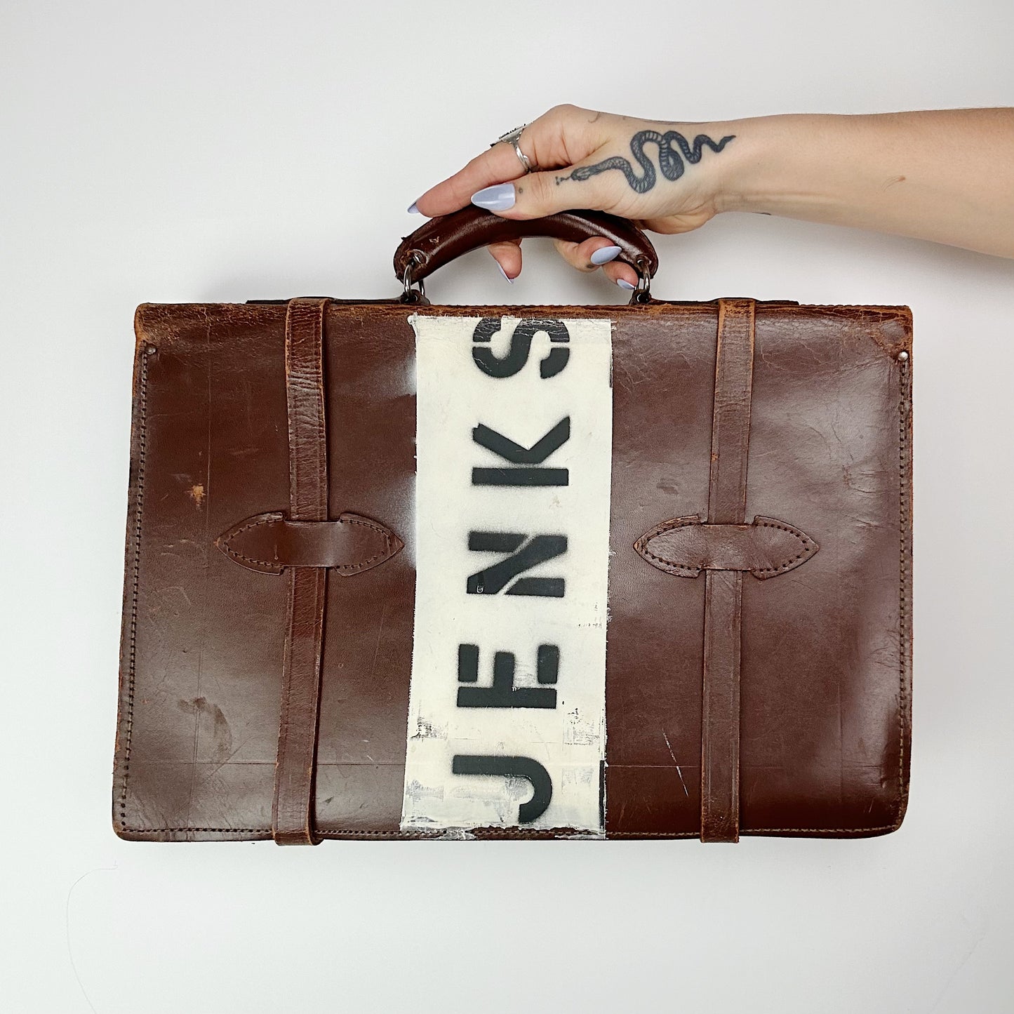 1970's Leather Briefcase