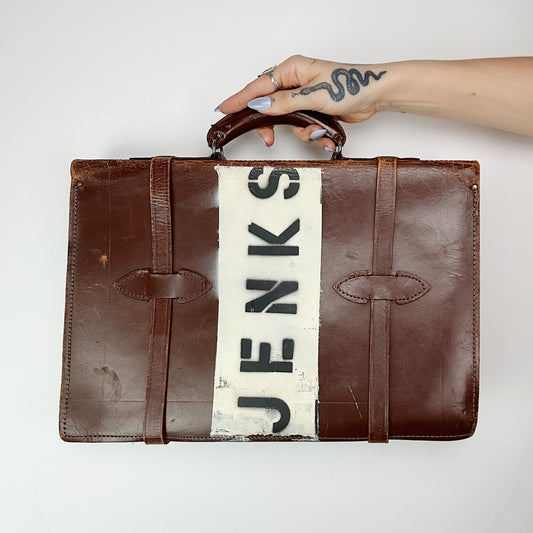 1970's Leather Briefcase