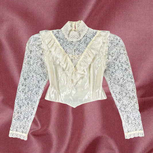 1980's Gunne Sax Blouse