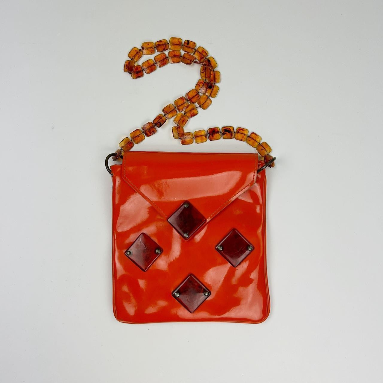 1960's Patent Orange Carrier