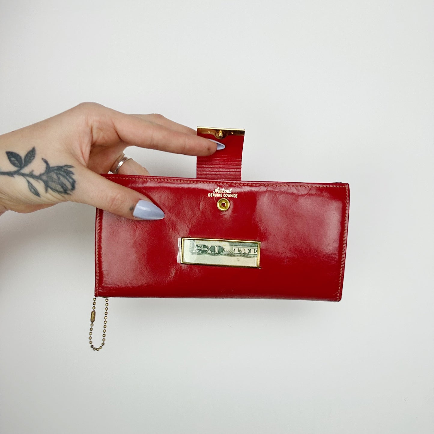 1960's Red Clutch Purse