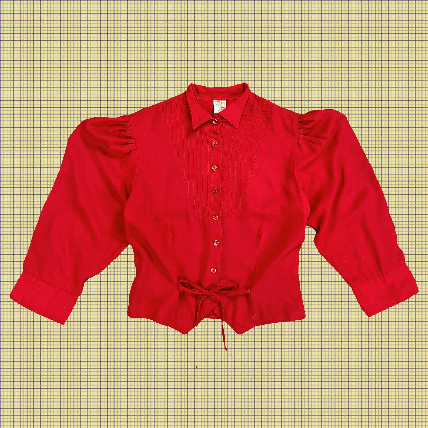 1970's Cherry Blouse