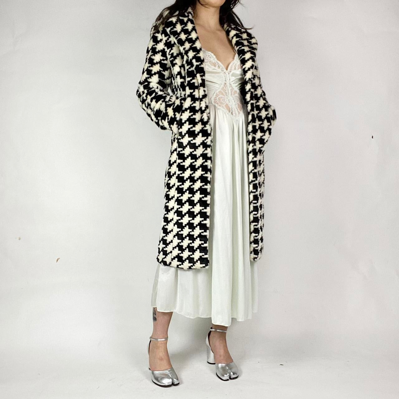 1990's Houndstooth Coat