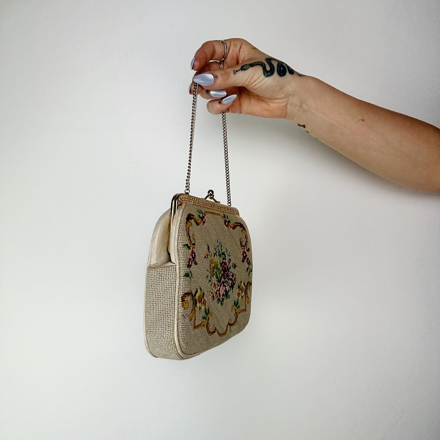 1960's Needlepoint Purse