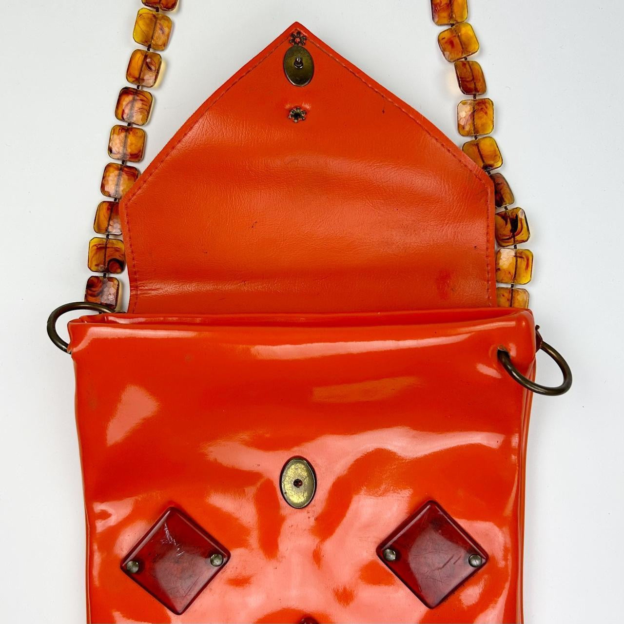 1960's Patent Orange Carrier