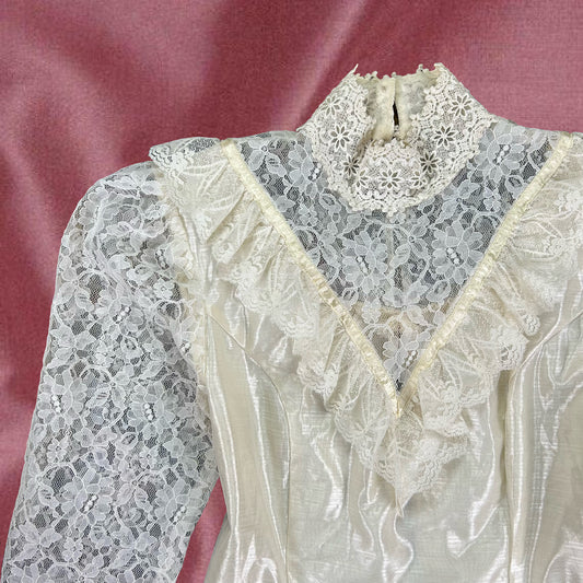 1980's Gunne Sax Blouse