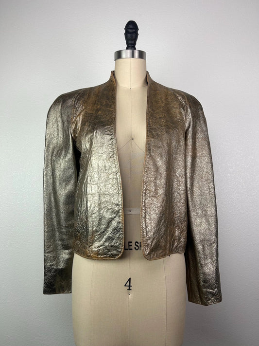 1970's Metallic Leather Jackets