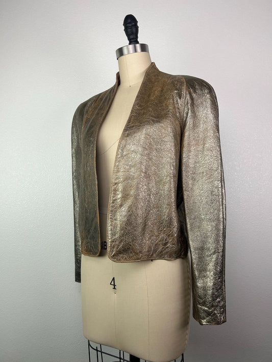 1970's Metallic Leather Jackets