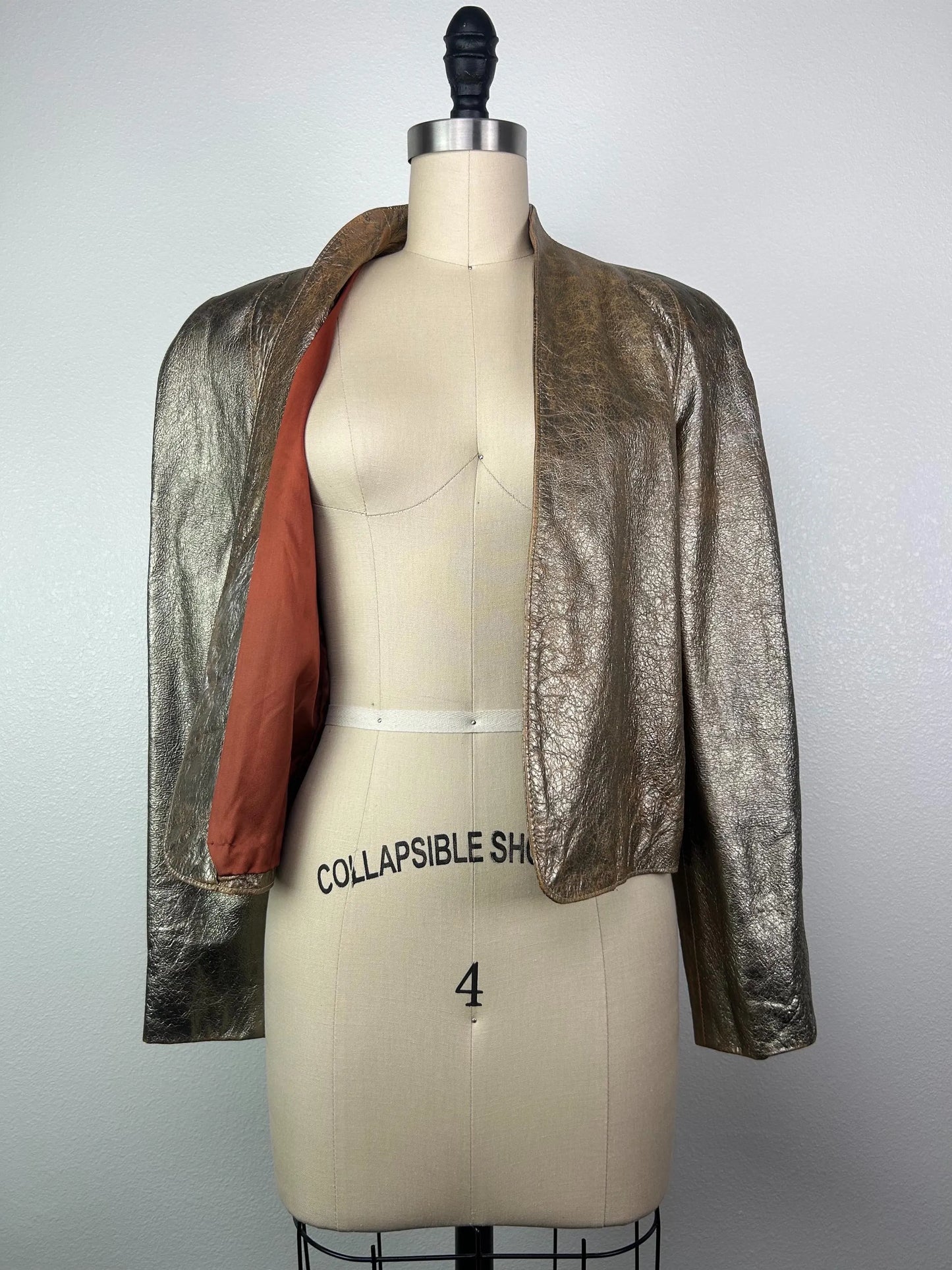 1970's Metallic Leather Jackets