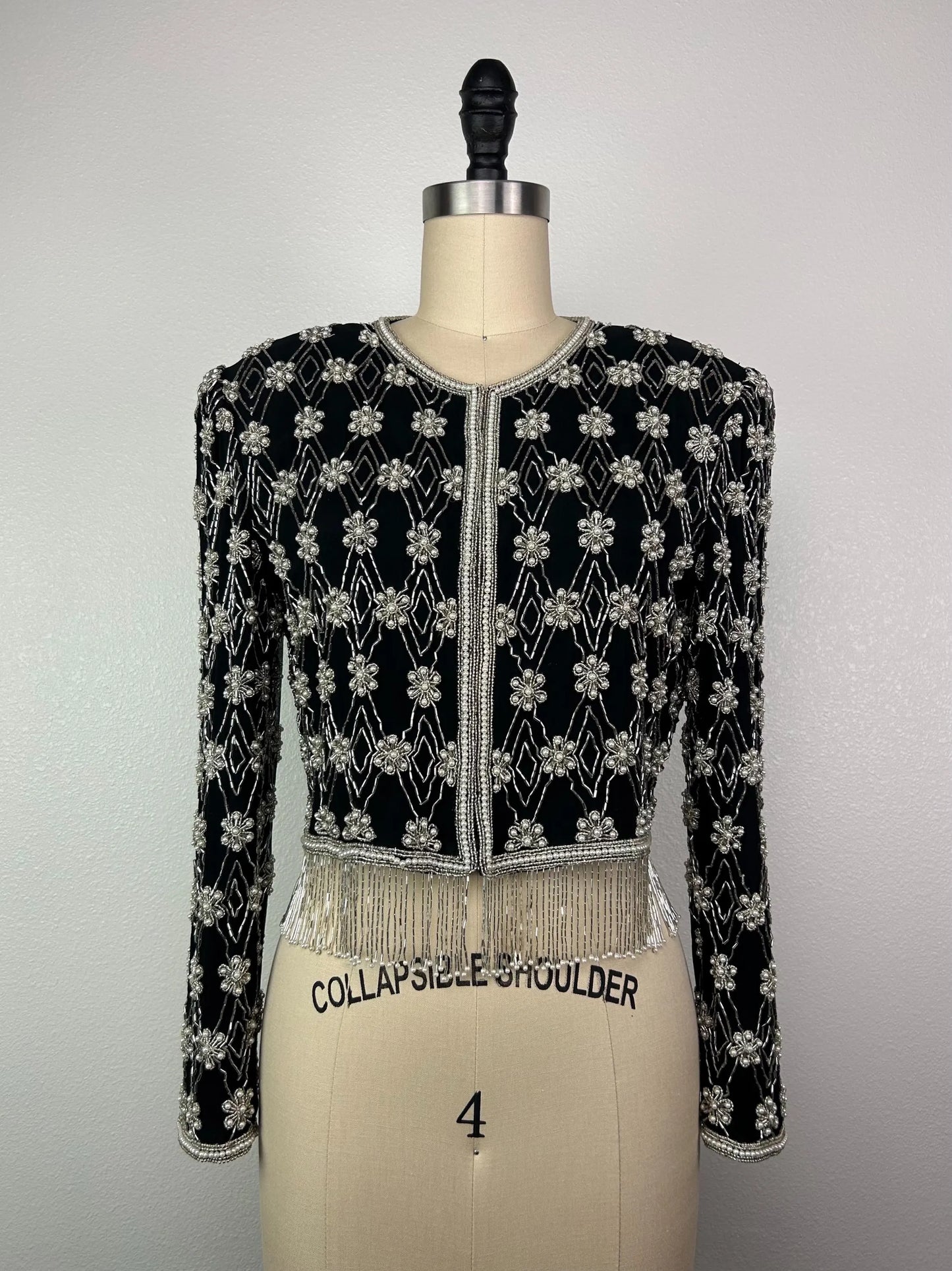 1980's Beaded Evening Jacket