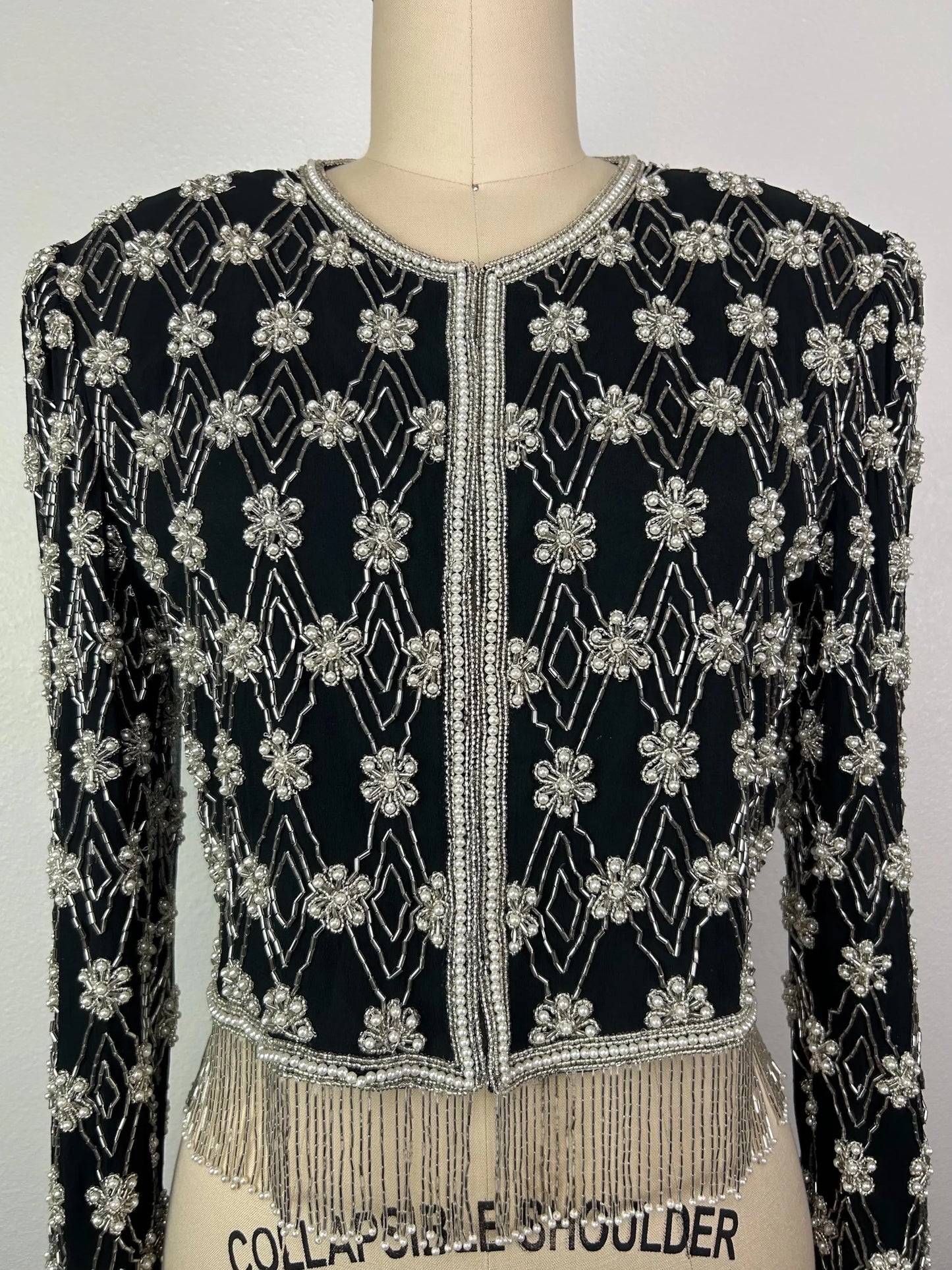 1980's Beaded Evening Jacket