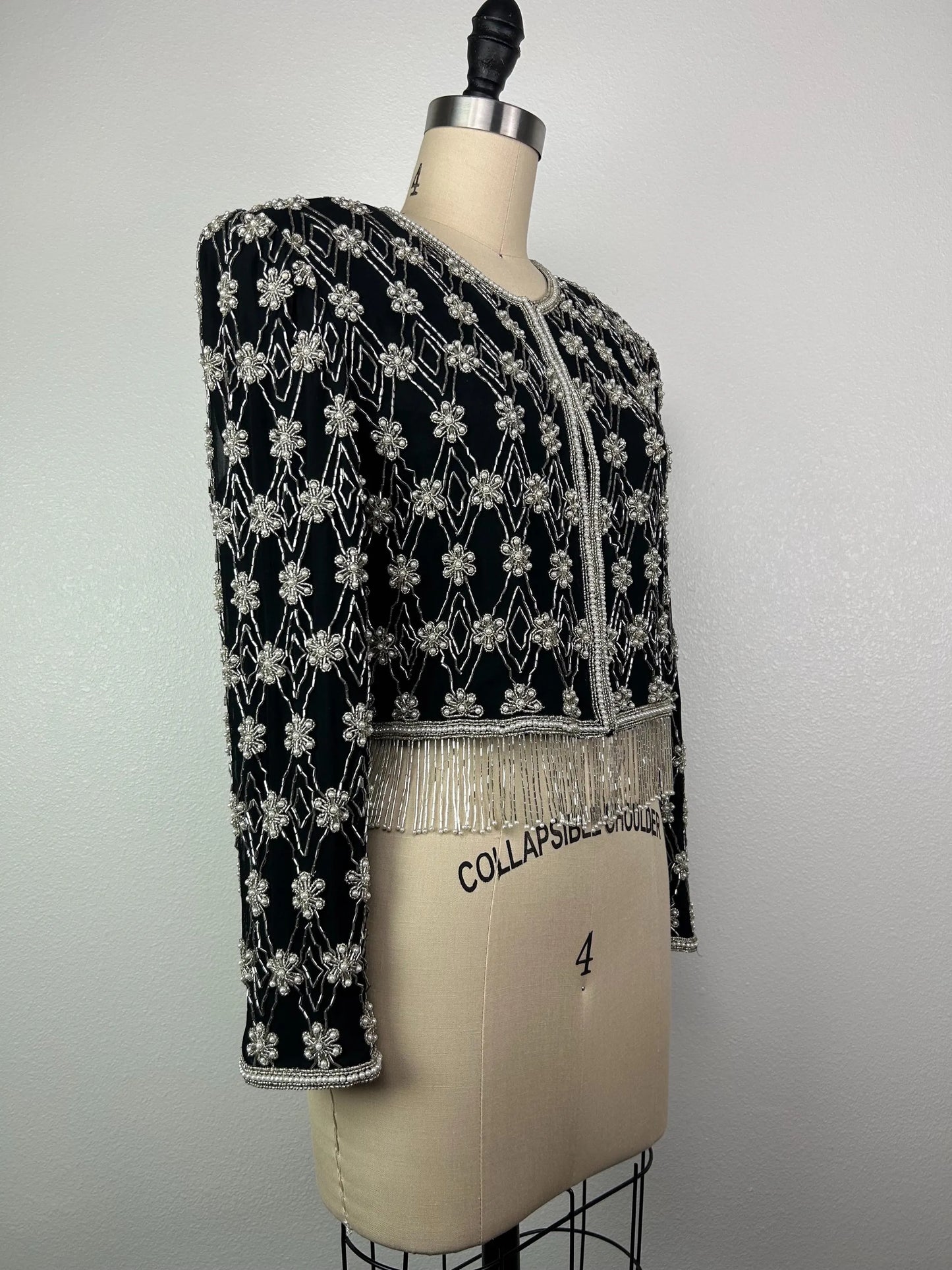 1980's Beaded Evening Jacket